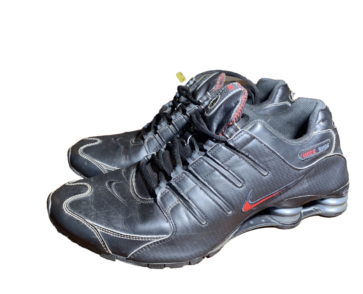 ナイキ Nike Shox NZ 378341-101, 28cm Nike Shox NZ 378341-017 Black / Varsity Red White Size 13