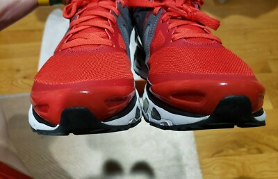 NIKE AIR MAX TAILWIND +4 FLYWIRE SZ 8 RED BLACK RUNNING OG