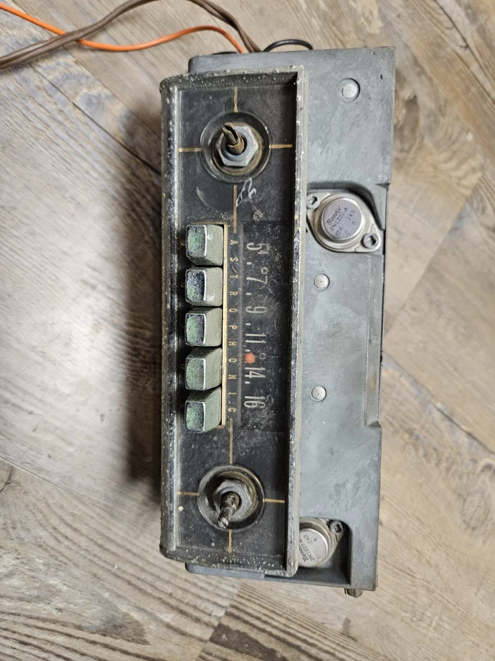 Dodge 330 440 500 Polara 1962 tablero radioam astrofónico Mopar fabricante de equipos originales Foto 4 de 4