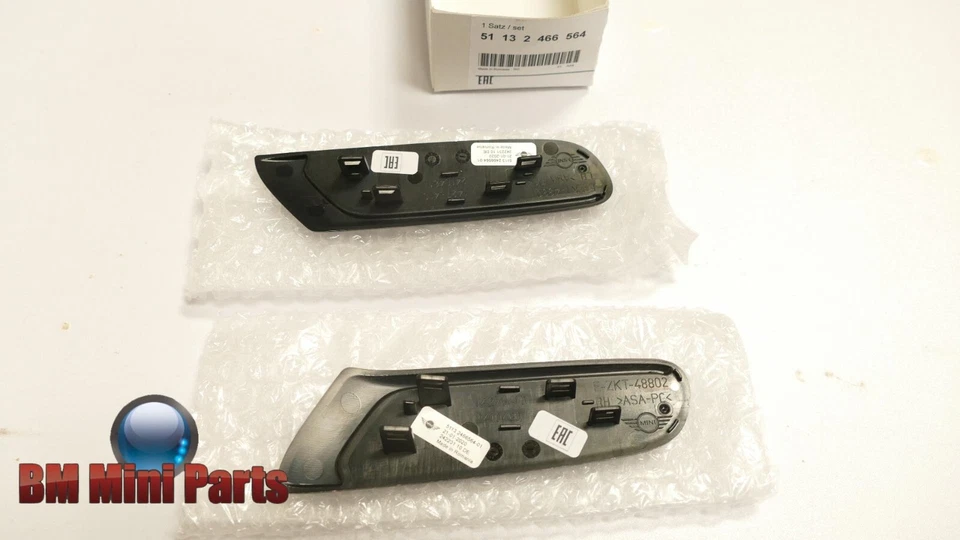 MINI Trim Cover Set with Pad STITCHED CARBON 51132466564 - Image 2 of 4