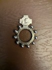 Padre Pio Silver Rosary Ring Unique — photo 1