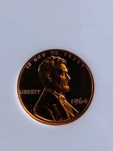 1964 1C Lincoln Memorial Cent - NGC Graded PF 69 RD