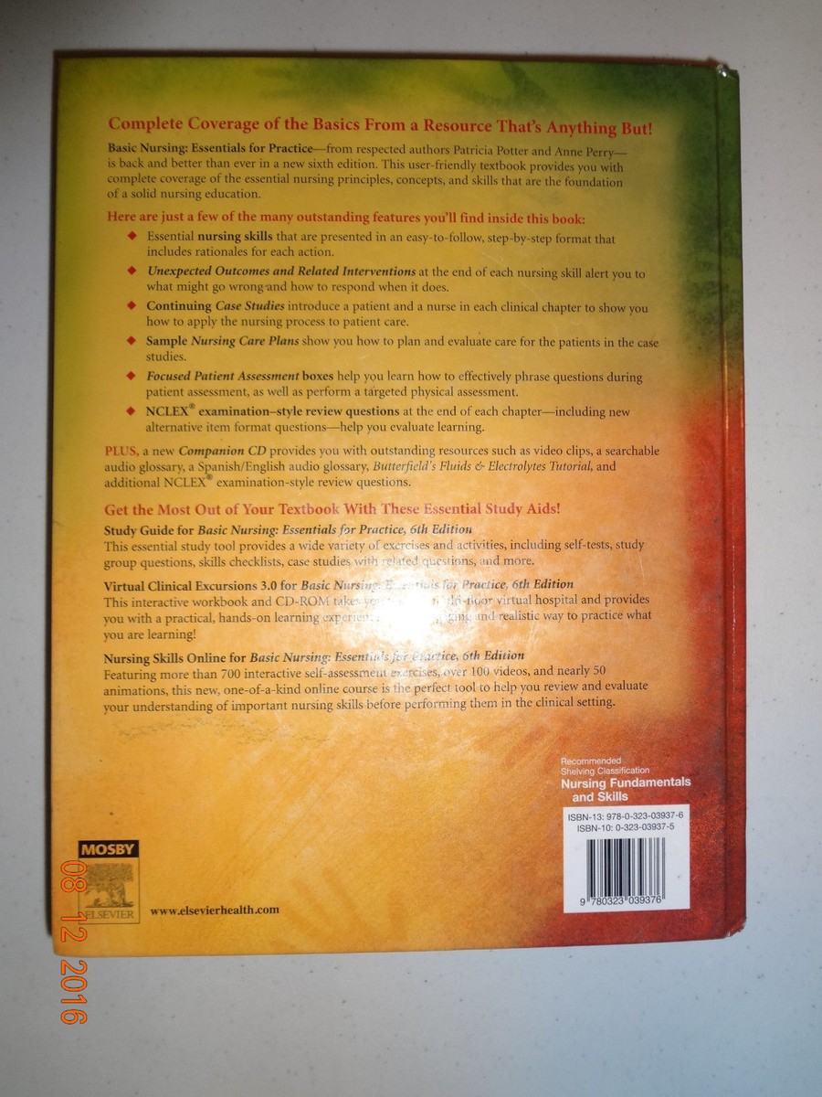 Basic Nursing : Essentials for Practice by Patricia A. Potter