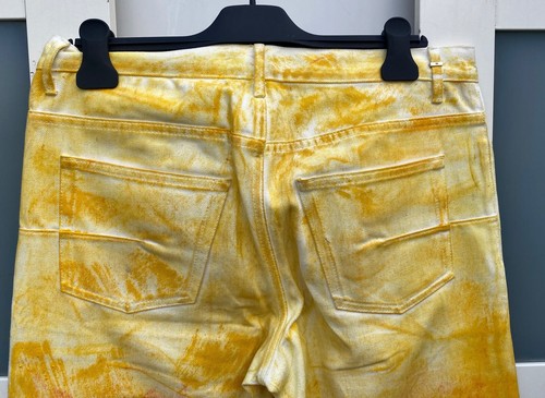 Jeans UltraRare & Great Dior Homme AW17 pintura multicolor prototipo - Imagen 10 de 23