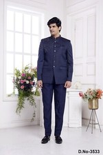 Mens Wedding Bollywood Party Wear Traditional Jodhpuri Bandhgala Coat India