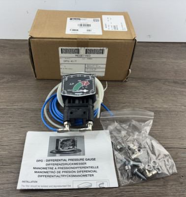 Parker domnick hunter DPG-KIT Differential Pressure Gauge Kit New S4