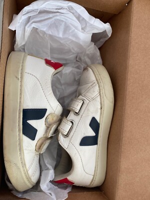 VEJA Small Esplar Hook & Loop Sneakers VelcroClosure Unisex  12