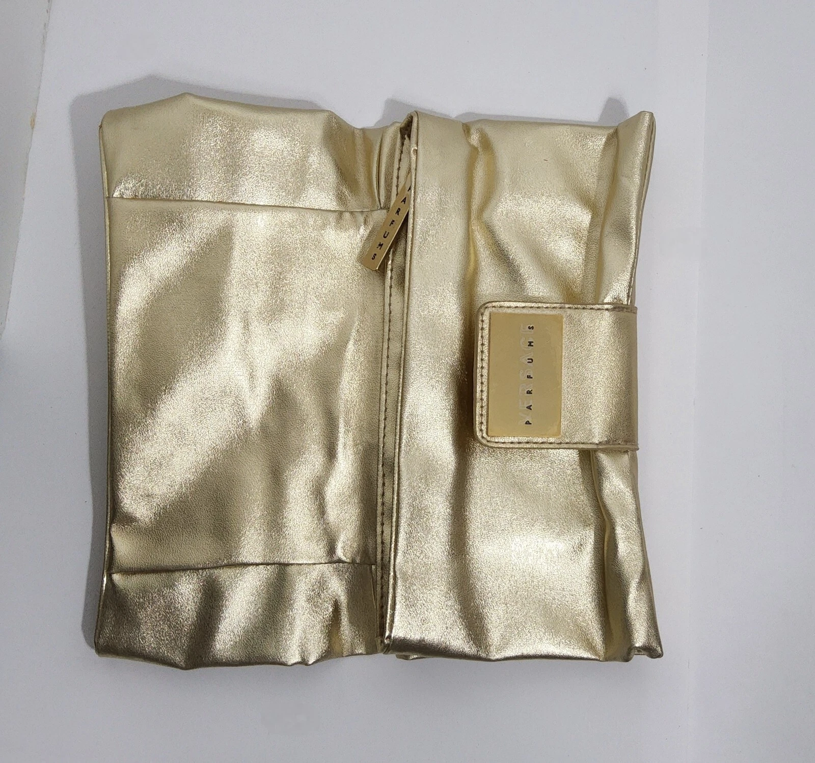 Borsa pochette VERSACE Parfums oro ecopelle matrimonio formale sera borsetta