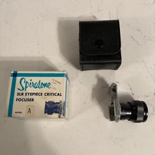 Spiratone SLR Eyepiece Critical Focuser Model A With Black Case In Original Box