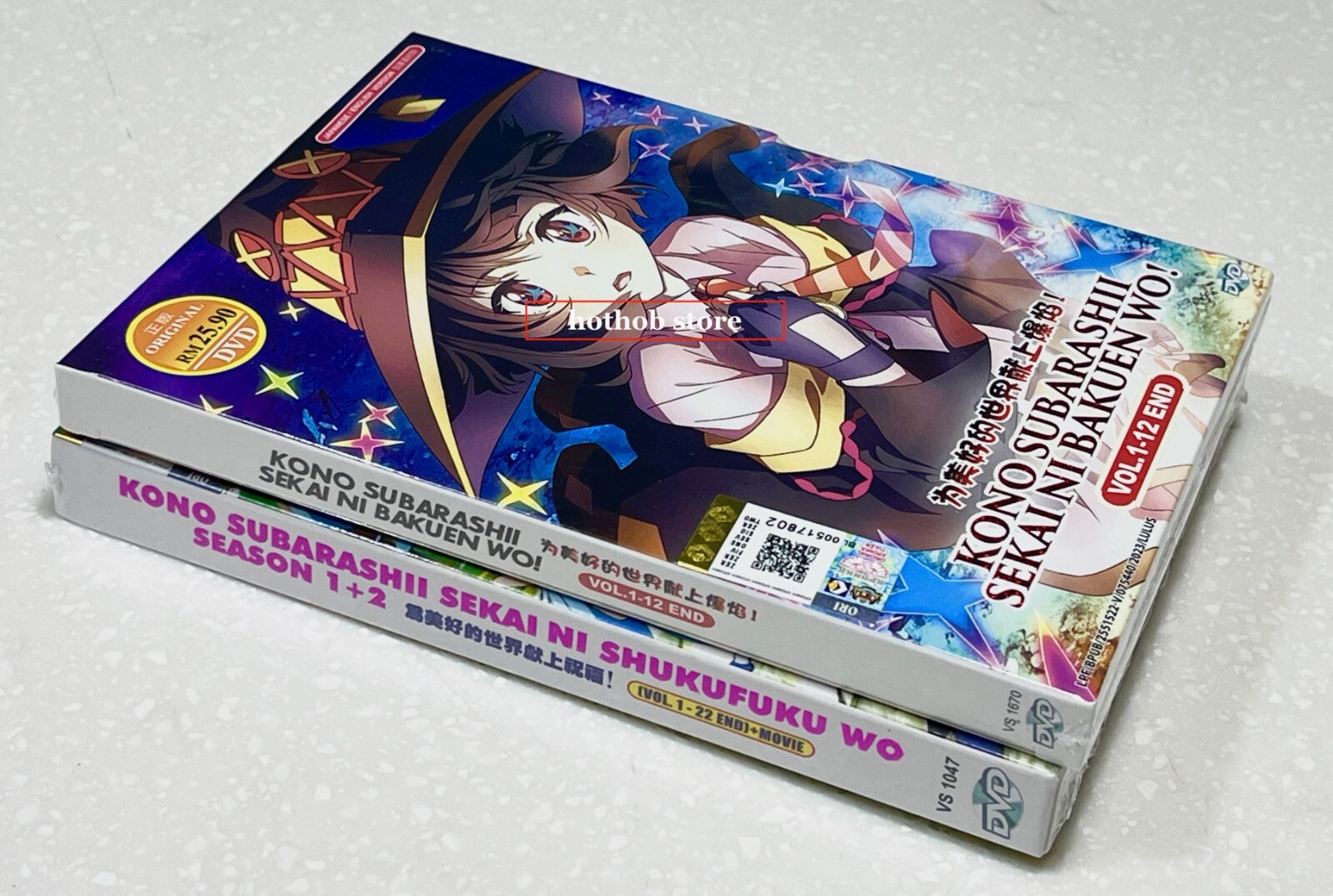 Konosuba (Season 1&2 + An Explosion on This Wonderful World!) ~ English Audio ~