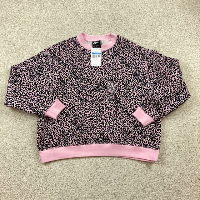 NIKE WOMENS ALL OVER PRINT SWEATSHIRT 