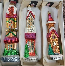 Radko Christmas Ornament  1998 Sugar Hill II Limited Edition   # 2891 of 10,000