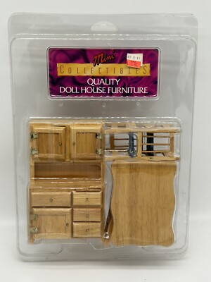 Mini Collectibles By Classics Dollhouse Furniture 1 :1  Scale Kitchen NOS