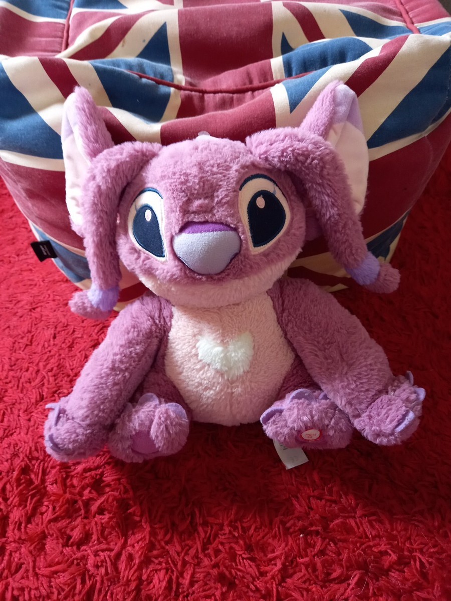 Disney At Primark Lilo Stitch Angel Soft Toy Plush Light Up