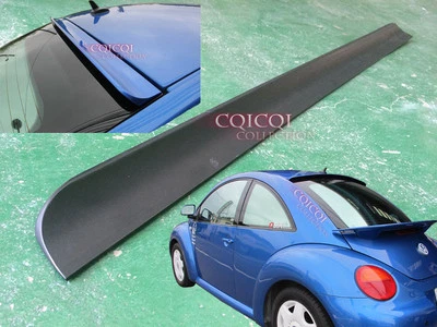 Matte Black rear roof spoiler for VW 99~10 New Beetle coupe◎ - Image 1 of 2