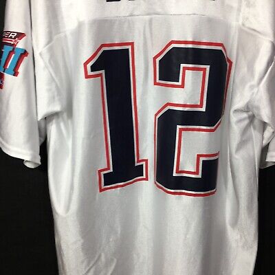 Tom Brady Super Bowl XLII 2007 Conference Champions Jersey Tom Brady Super Bowl XLII 2007 Conference Champions Jersey