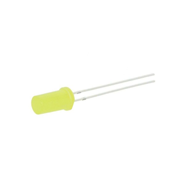 2X OSY5PA5TK4A Led 5Mm Gelb 220-330Mcd 180° Front: Flach Rastermaß: 2,54Mm Optos-image