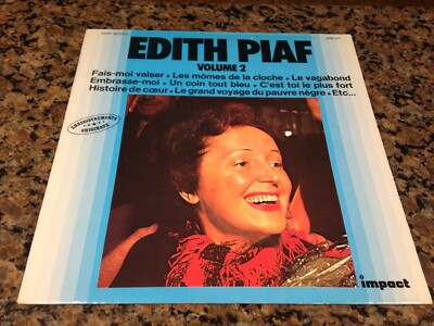 EDITH PIAF LP '' Volume 2 '' IMPACT France