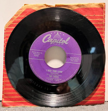 B100 The Cheers: I Need Your Lovin' (Bazoom)/ Arivederci, 1954 Capitol F2921 -45