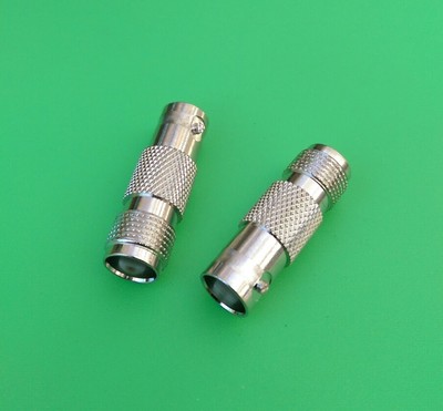 (2 PCS) TNC Female to BNC Female Connector - USA Seller