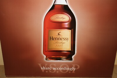 Rare Original Vintage Hennessy Privilege V.S.O.P. Cognac Whiskey