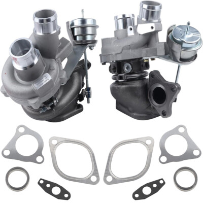 1 Pair Left + Right Turbo For 2013-2016 Ford F150 F-150 V6 3.5L Gas Turbocharger
