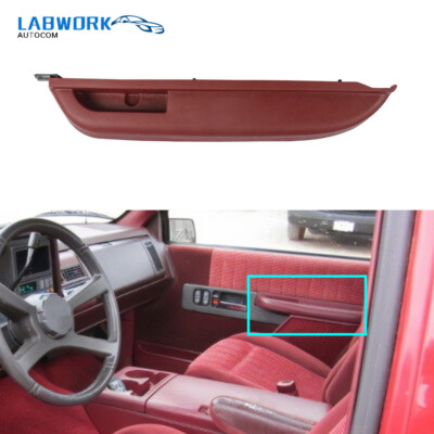 Front Passenger Inner Door Armrest Red For 90 91 92 93 94