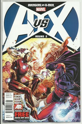 Avengers vs. X-Men #2 newsstand edition (Marvel Comics 2012) VF+