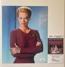 Jeri Ryan Authentic Hand Signed 8x10 Photo, JSA Authenticated, Star Trek