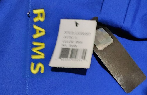 LOS ANGELES RAMS NFL NEW G-lll Soft Shell Jacket Men's Size L Hoodie Parka Style - Picture 5 of 5