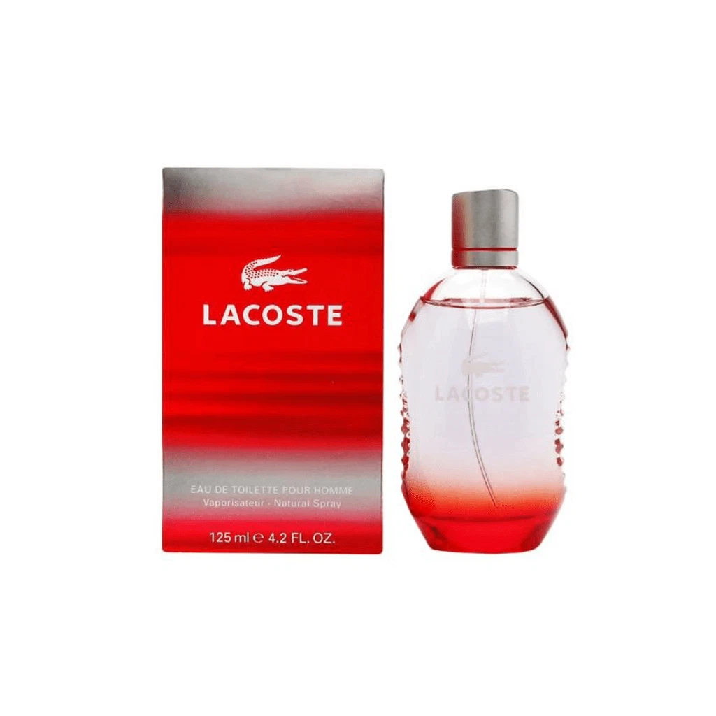 Lacoste Red Style In Play Eau Toilette Men&#039;s Aftershave Spray (125ml) | eBay