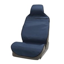Waterproof Car Seat Cover Automotive Seat Covers for Cars Trucks 1 Pack Navy