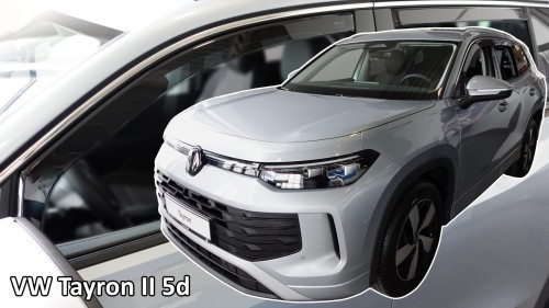 Déflecteurs de vent VW Tayron 2 anti-pluie pour rouler fenêtres ouvertes sans buée