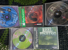 PS1 GAME LOT Mortal Kombat Trilogy CIB The Grinch Crash Warped Tomb Raider 3