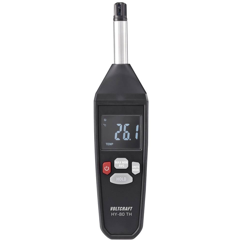 Hygromètre 0 % HR 100 % HR VOLTCRAFT HY-80 TH appareil de mesure humidité relative