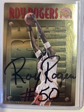 Alabama Basketball Roy Rogers Signed card 