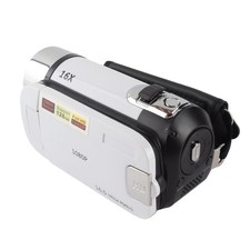 Video Camera With 2.4 Inch Color Screen Fill Light 16MP 1080P 16X Digital Zoom