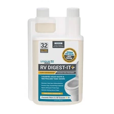 Unique RV Digest-It Ultra - 32 Super Concentrated RV Toilet Treatments -