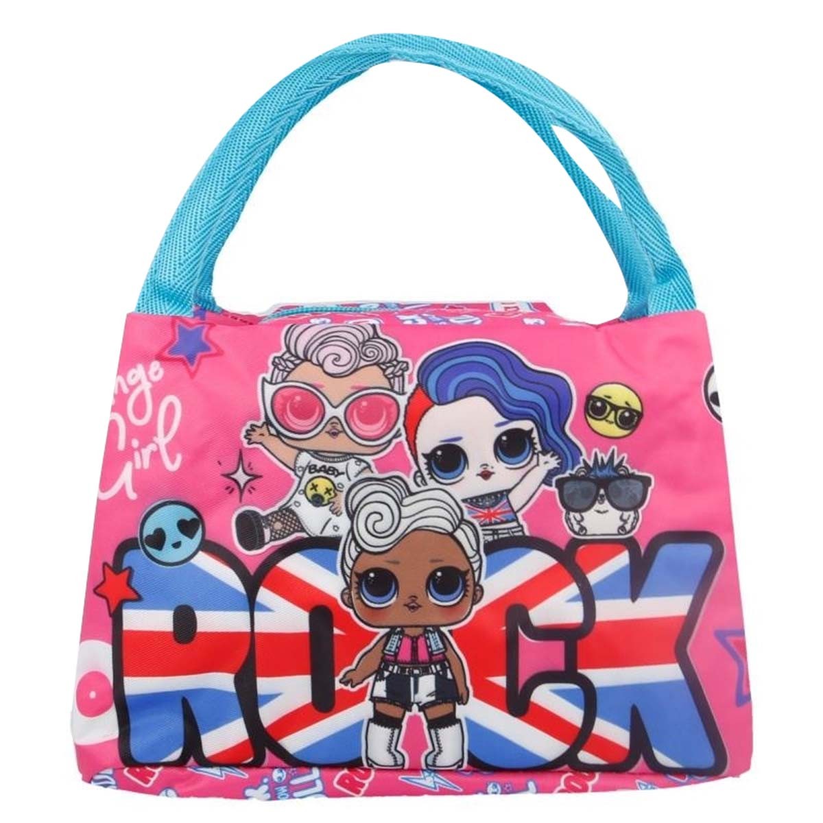 Sac isotherme repas enfant Let's Rock étanche en polyester 600D