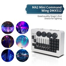 2PC Mini Command Wing onPC controller DMX512 Stage Lighting Console For DJ Party