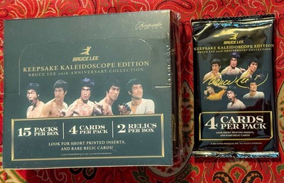 Keepsake 2024 BRUCE LEE 50th Anniversary Kaleidoscope Box + 1 Free Pack!  