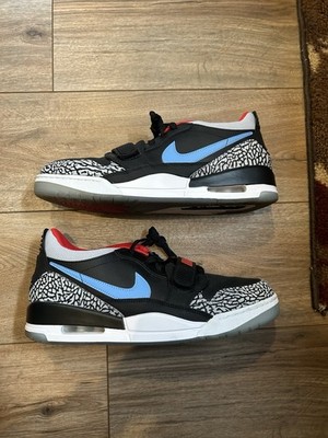 Jordan Legacy 312 Men's Low Black Valor Blue Size 12