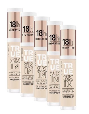 ** MULTIPACK ** 5 x Catrice True Skin High Cover Concealer 002 Neutral Ivory