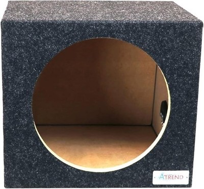 Atrend 12SAL 12 in. Single Sealed Subwoofer Enclosure Hatchback & Wedge Style