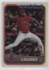 2024 Topps Series 2 Rainbow Foil Kelvin Caceres #680 0k2i