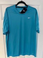 Image of Reebok SS Tech Tee – Light Blue – Size XL – Brand New With Tags