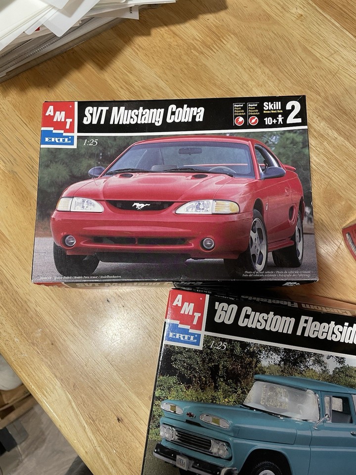 Set Of 3 AMT ERTL car Model Kits | eBay