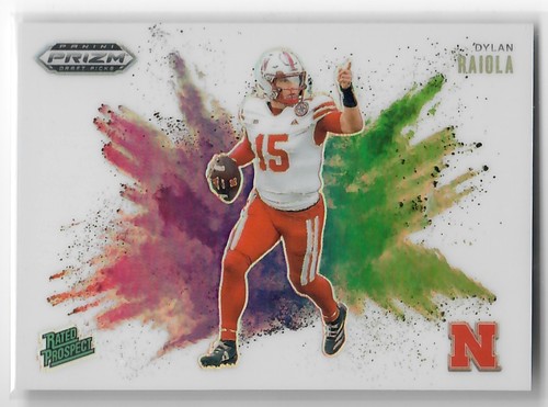 Dylan Raiola #11 2025 Panini Prizm Draft Picks Color Blast card