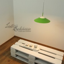 LED Hängeleuchte Grün blendarm Retro Design Ø32cm Esstisch Küche Pendelleuchte