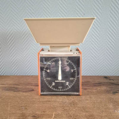 BALANCE SOEHNLE VINTAGE ORANGE PESÉE 10 -120 KG PÈSE PERSONNE